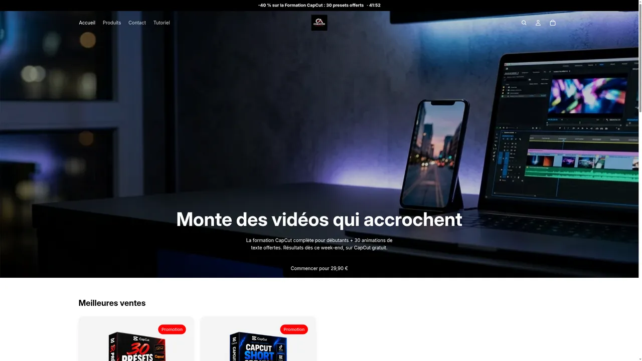 Screenshot de Creator Academy