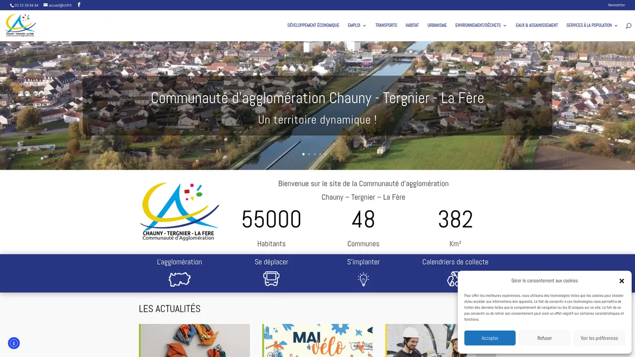 Screenshot de ctlf.fr