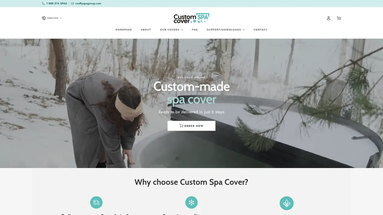 Screenshot de Custom Spa Cover