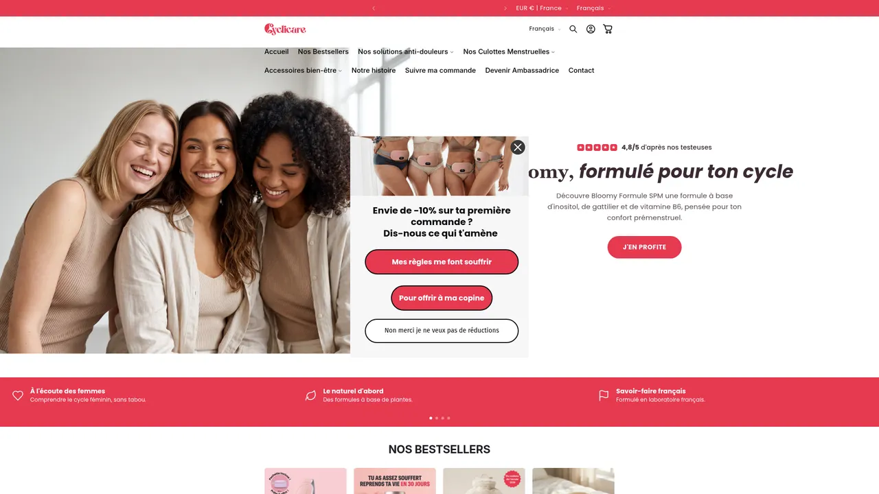 Screenshot de Cyclicare