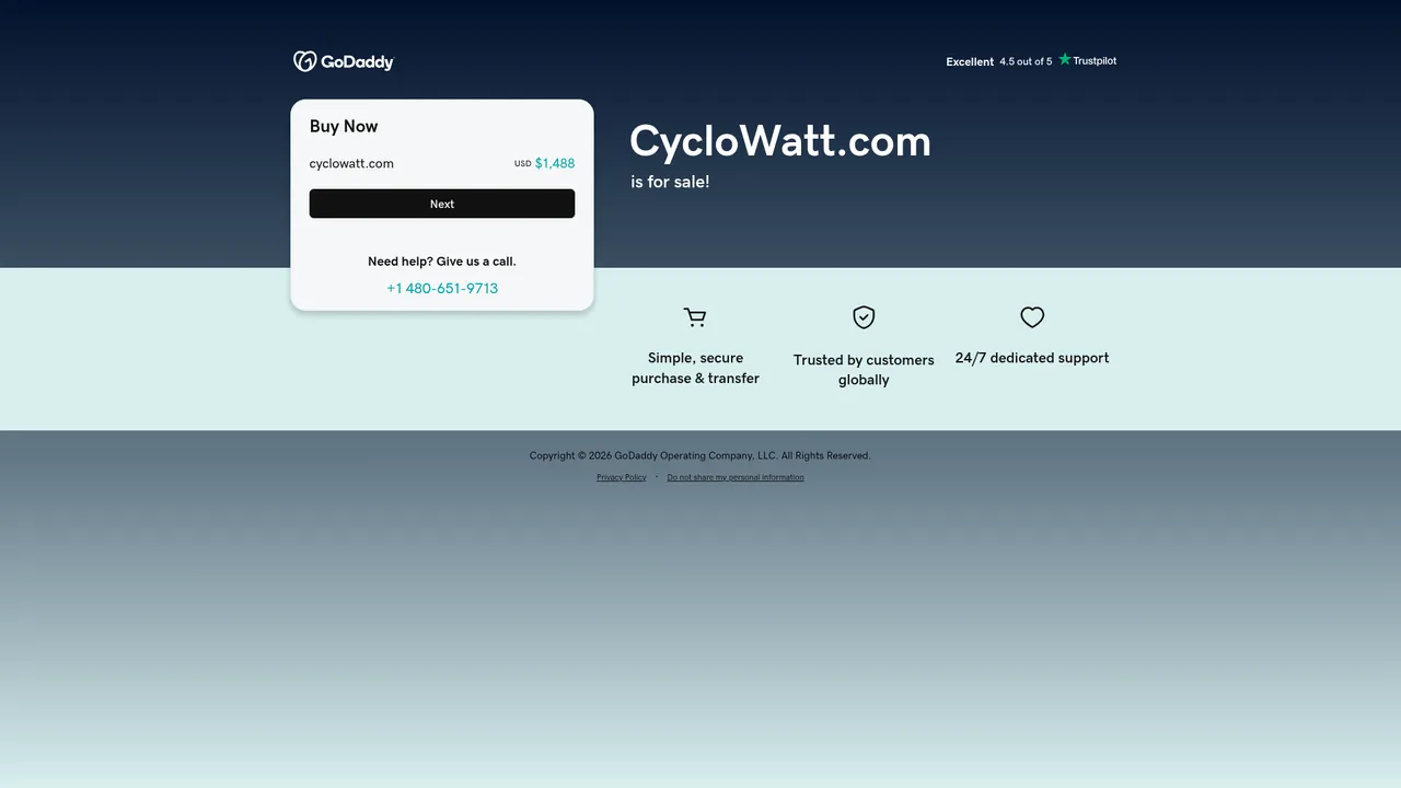 Aperçu du site Cyclowatt: vélos électriques