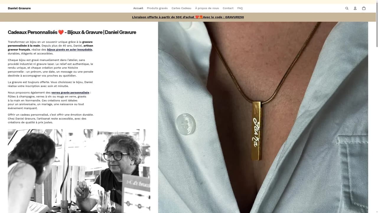 Screenshot de Daniel Gravure