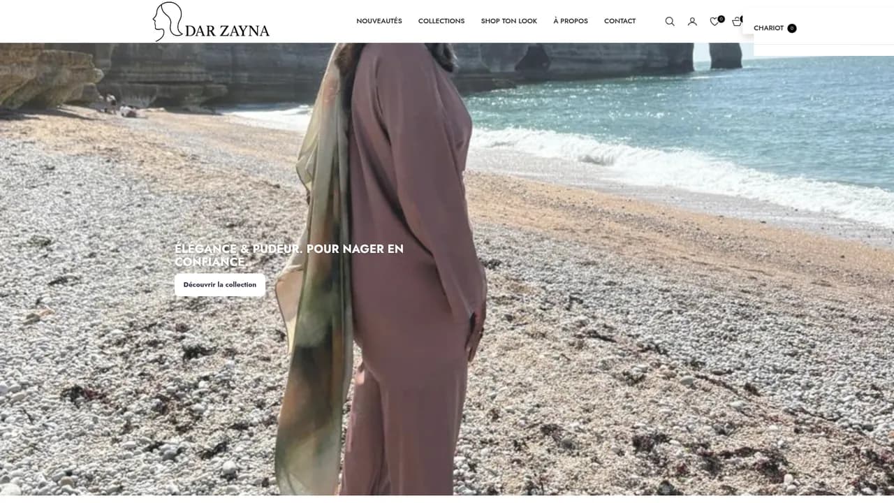 Screenshot de darzaynaa.com