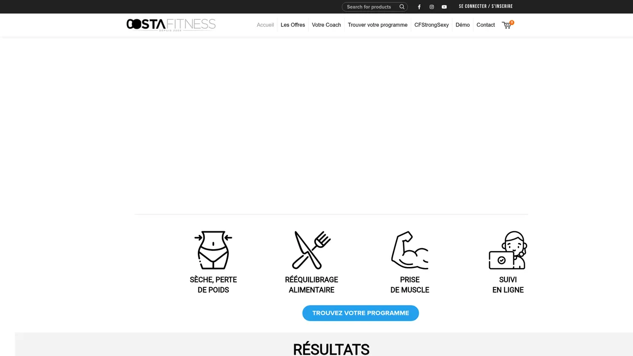 Screenshot de David Costa Fitness