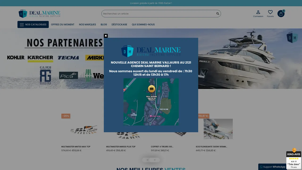 Screenshot de Deal Marine