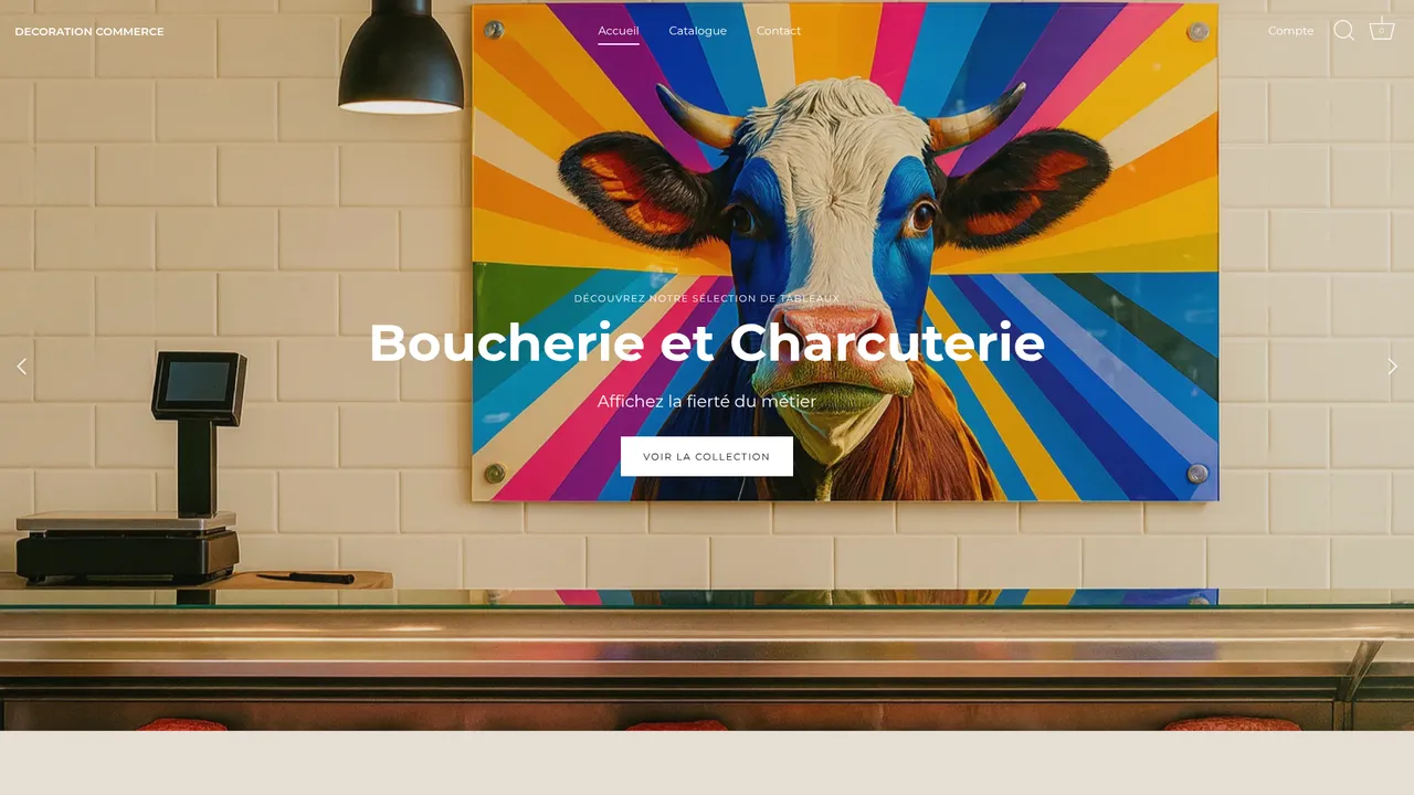 Screenshot de DECORATION COMMERCE