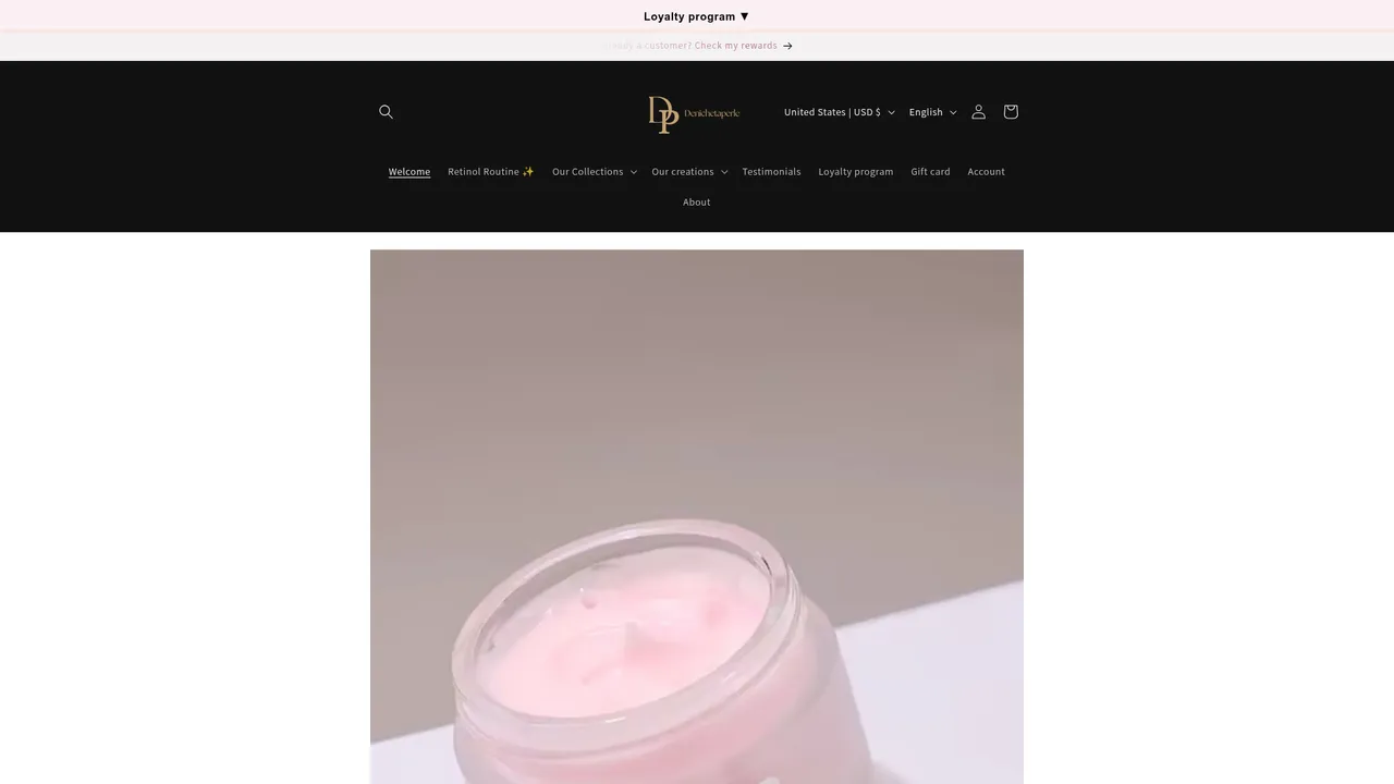 Aperçu du site denichelaperle-boutique officielle- robe slim sexy élégante