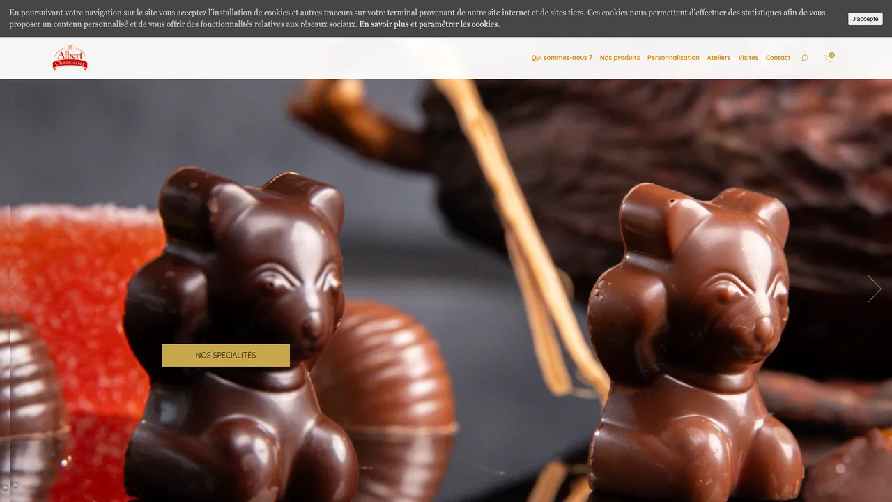 Screenshot de Artisan chocolatier