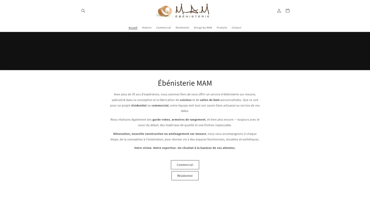 Aperçu du site designbymam.com