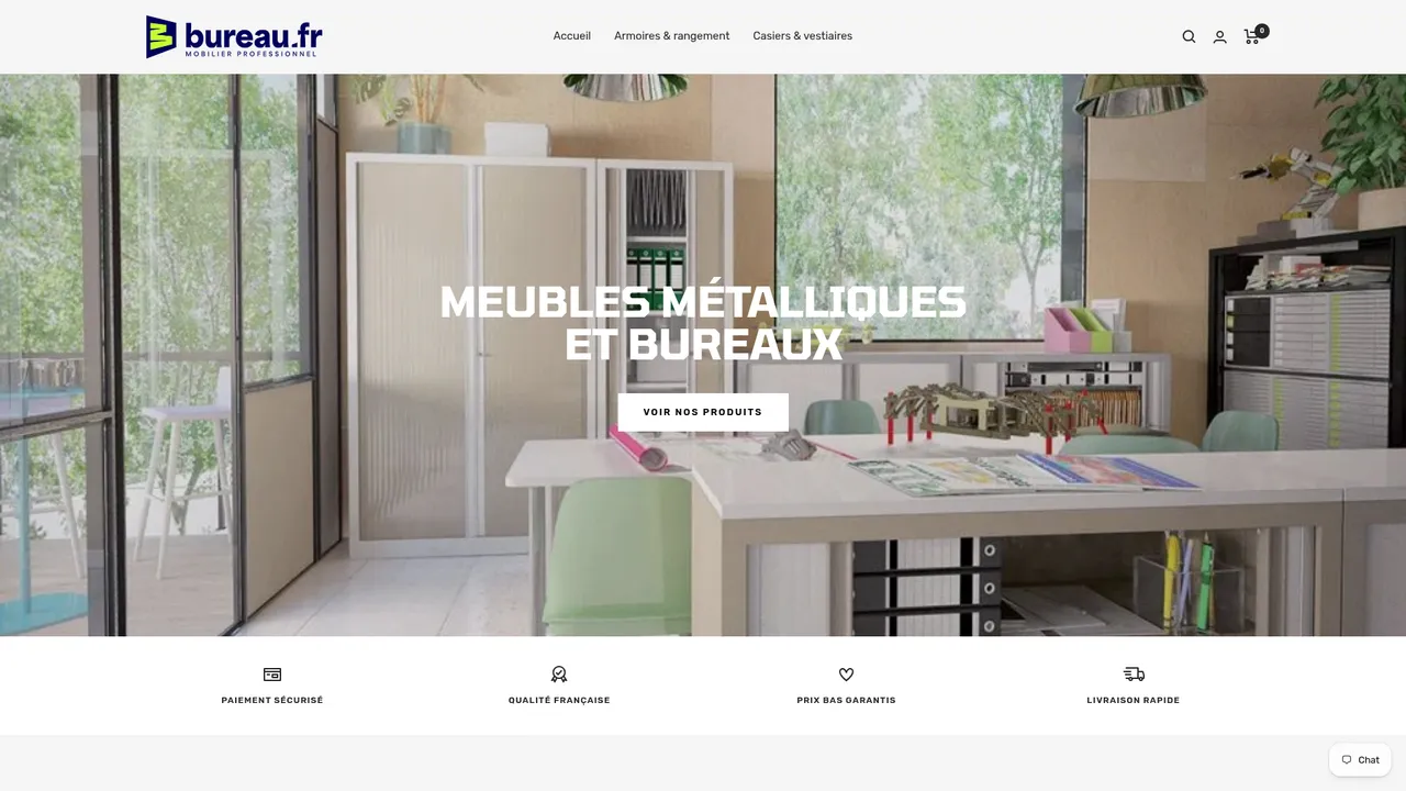 Aperçu du site Fournitures de bureau discount - Direct fournitures