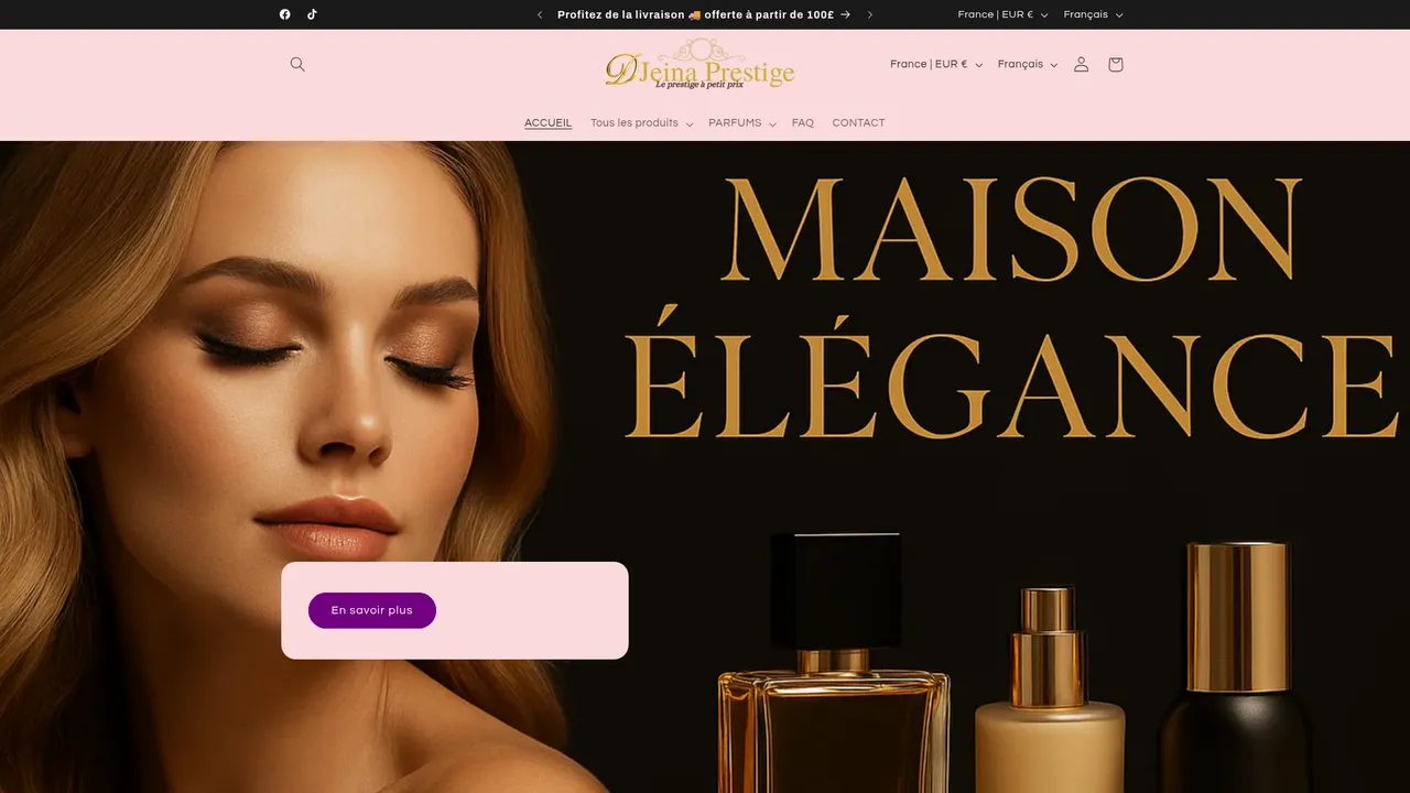 Screenshot de DJEINA PRESTIGE
