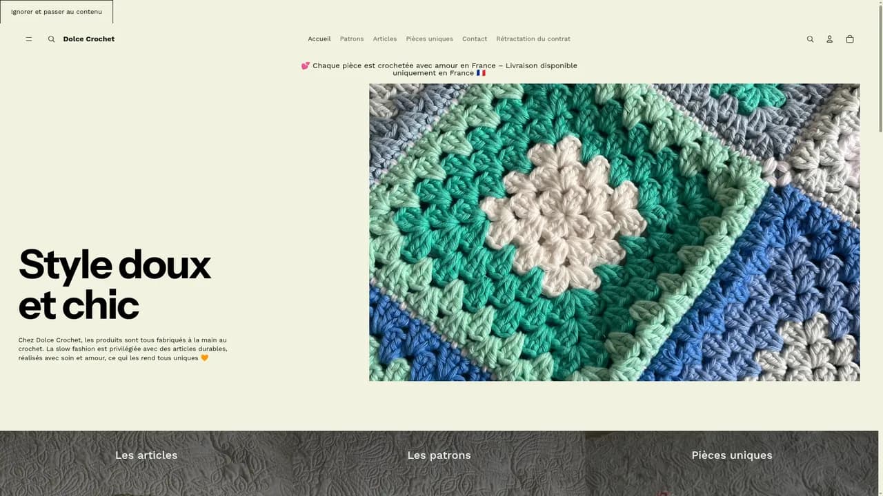 Screenshot de Dolce Crochet