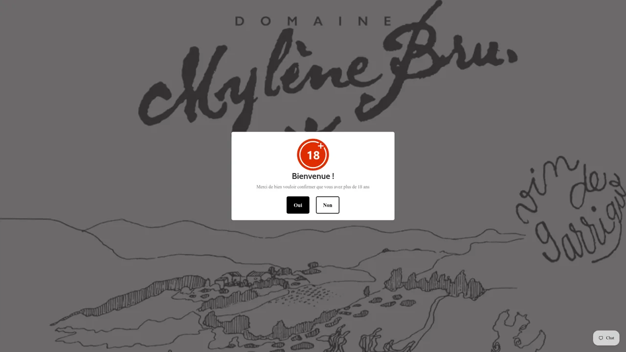 Screenshot de Domaine Mylène Bru