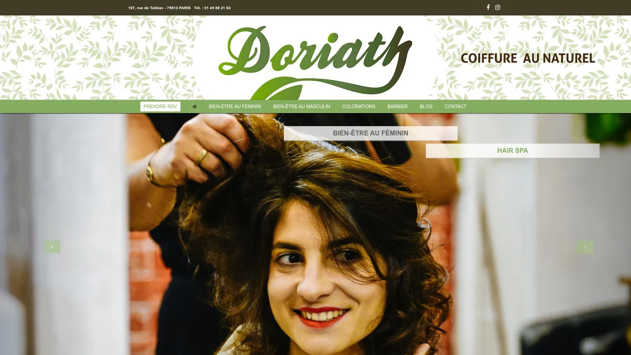 Screenshot de Doriath Coiffure