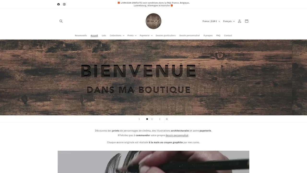 Screenshot de draw-e-r.com