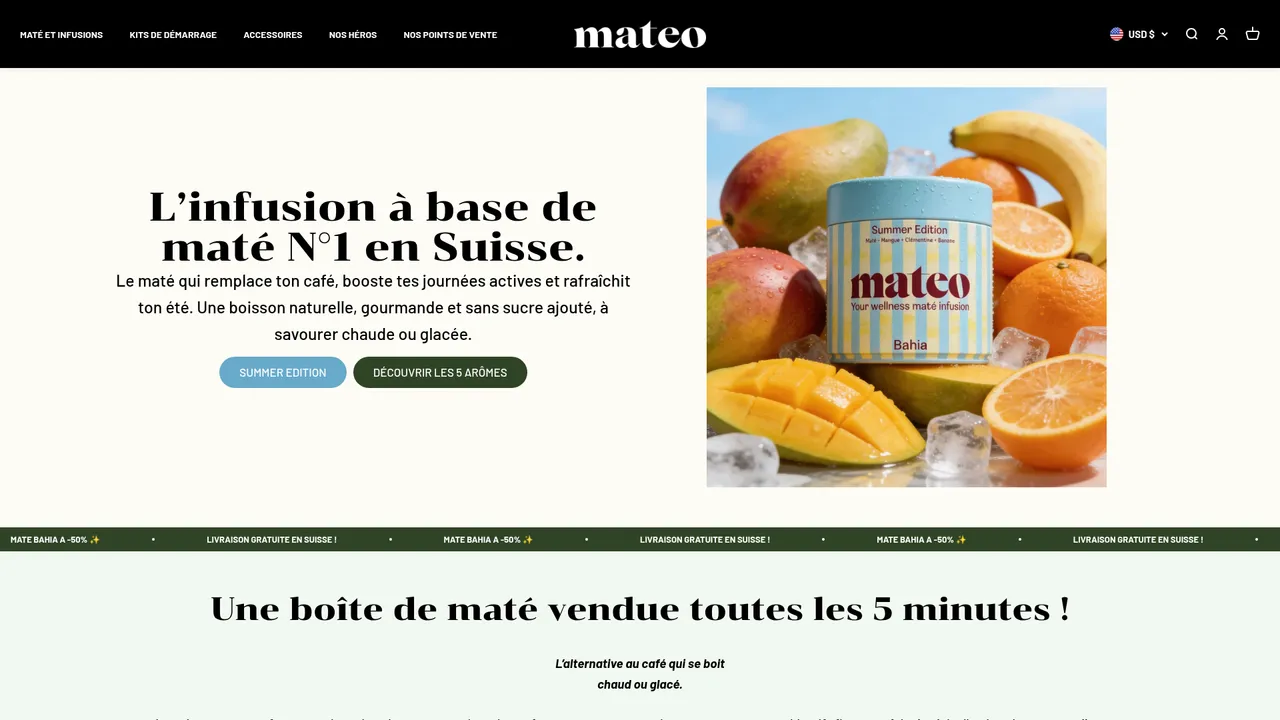 Screenshot de DRINK MATEO