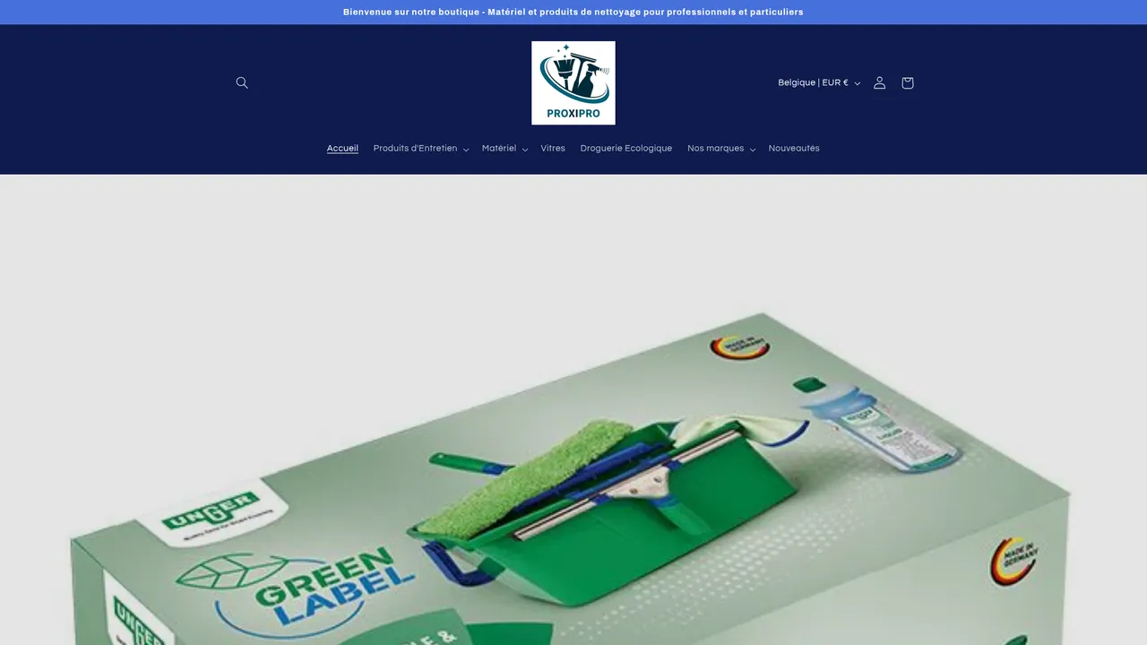 Screenshot de Droguerie Ecologique, Produits d'entretien, DIY Cosmétique, HE, Bio