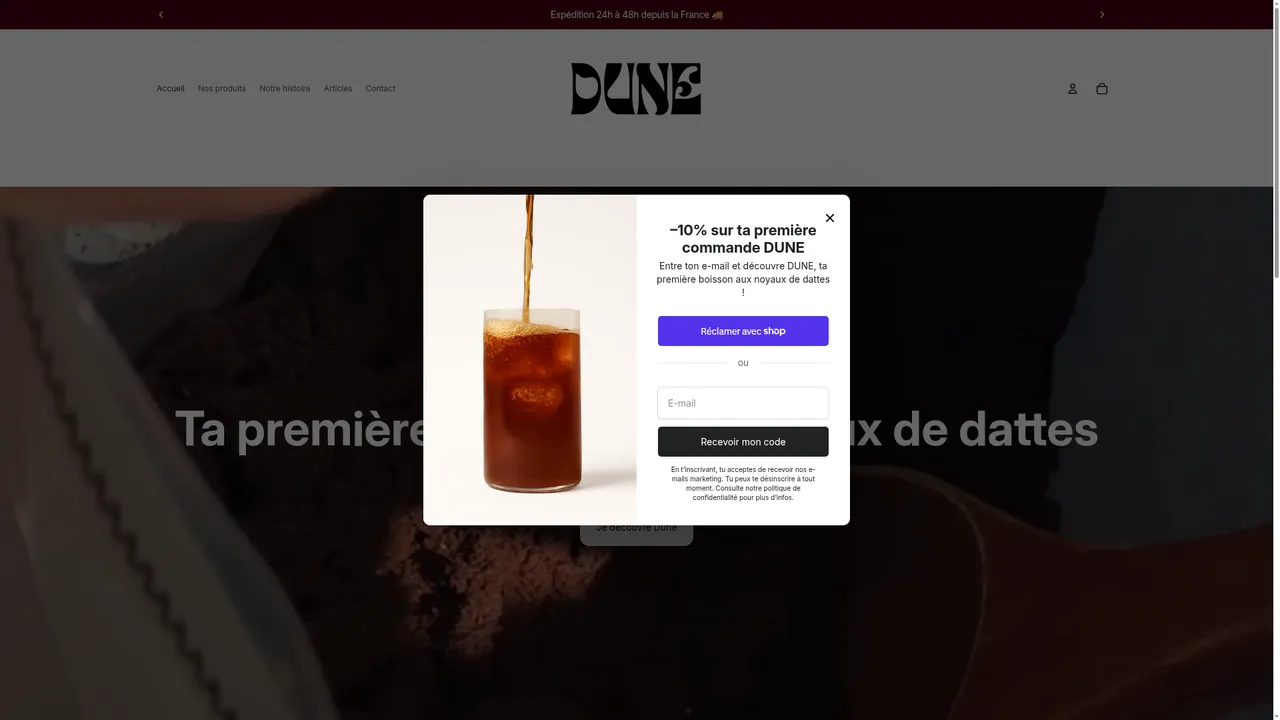 Screenshot de DUNE
