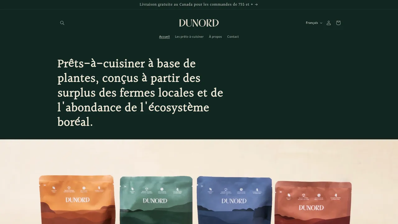 Screenshot de dunord.club