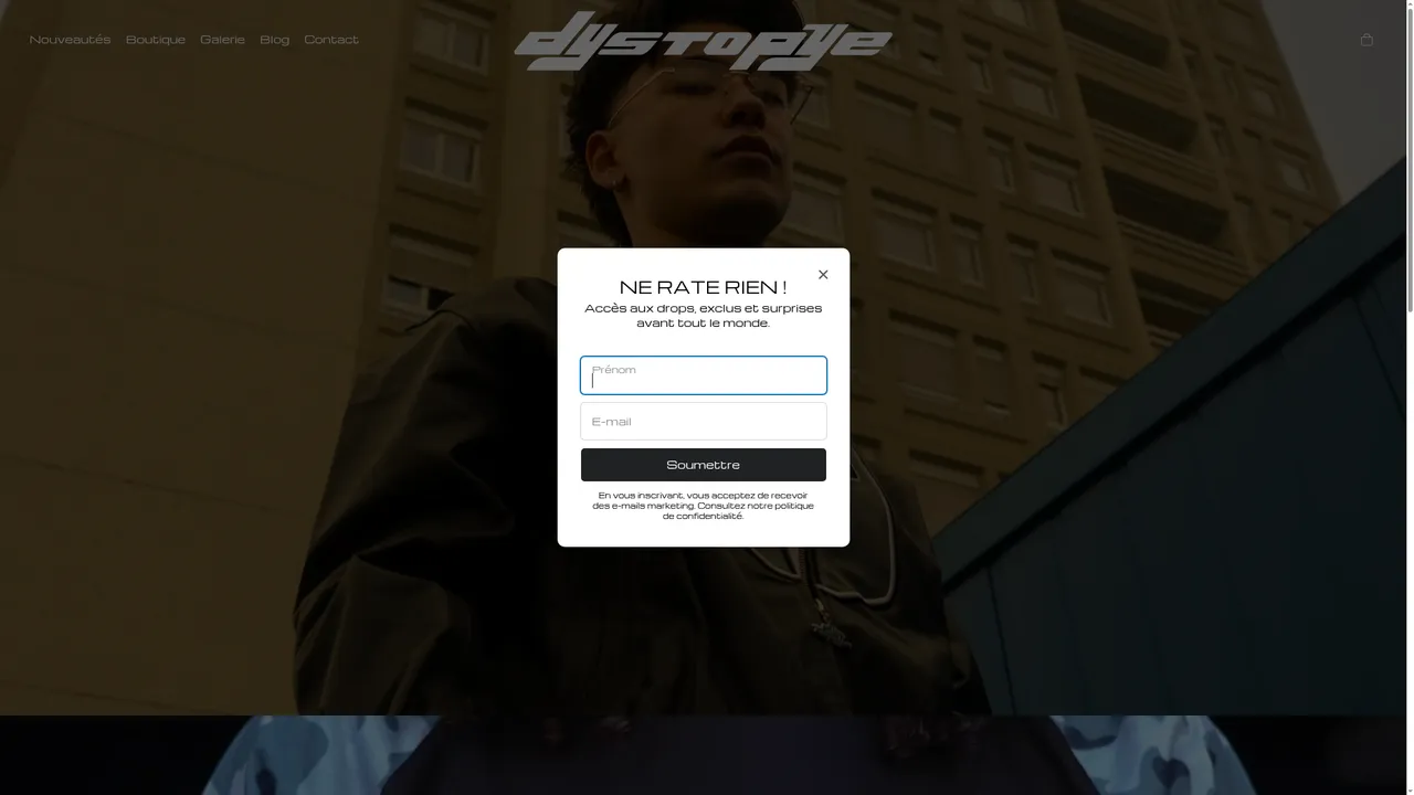 Screenshot de DYSTOPYE