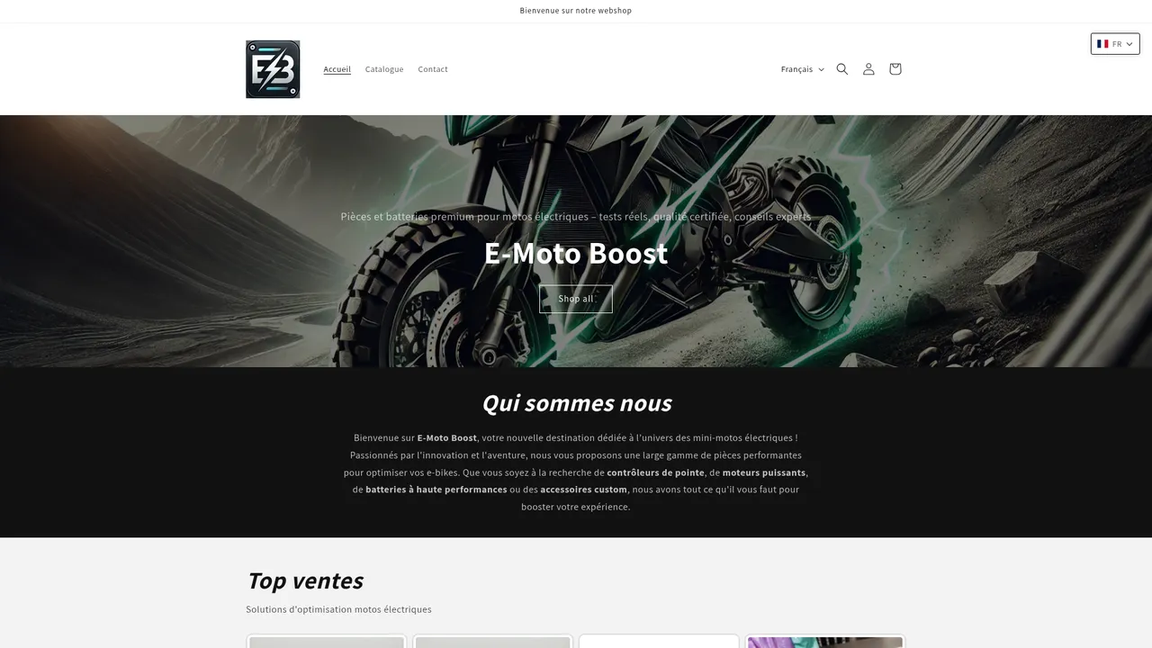 Screenshot de E-Moto Boost