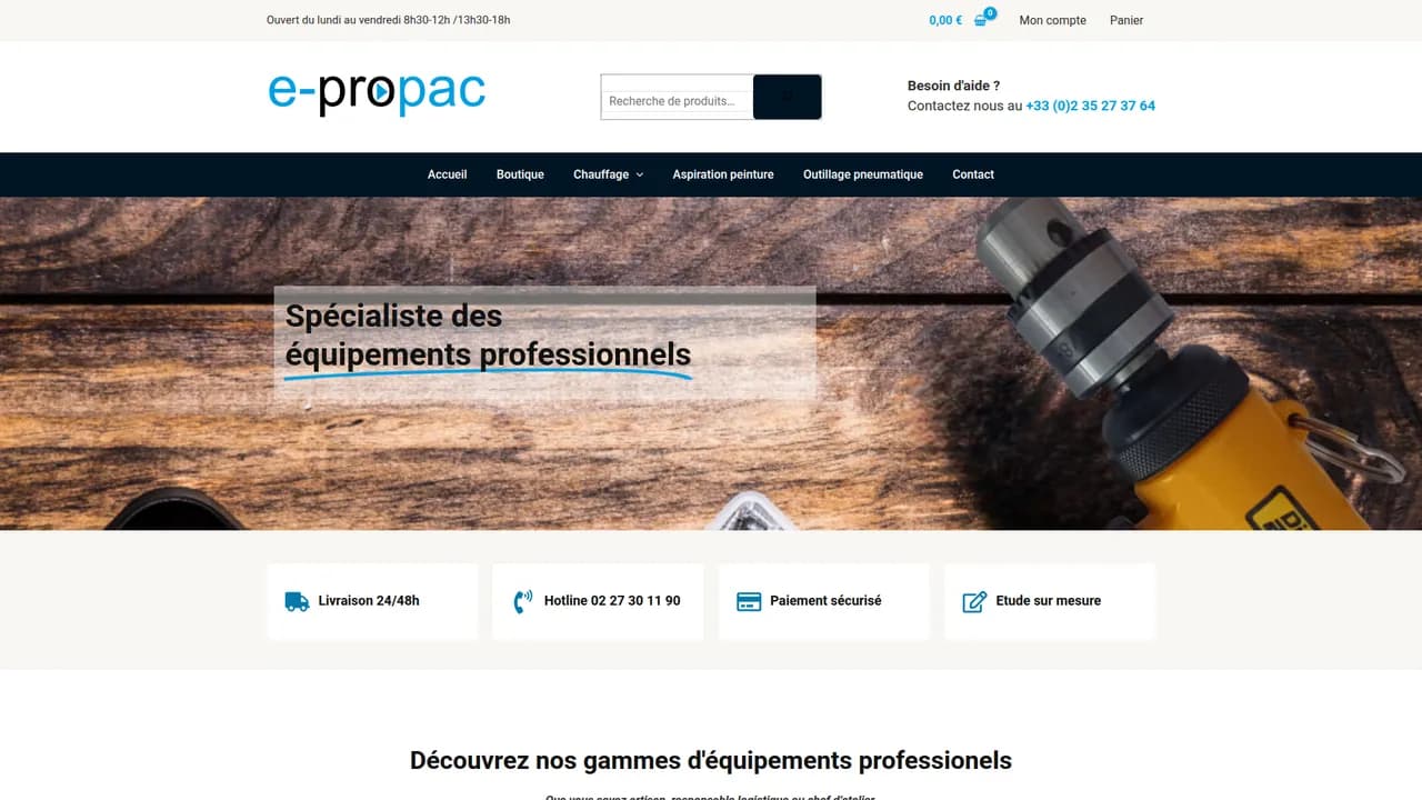 Screenshot de E-propac