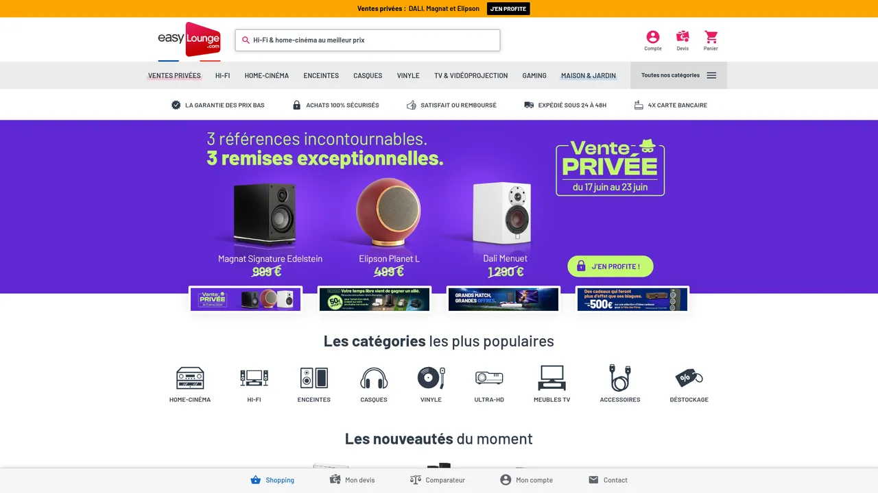 Screenshot de EasyLounge