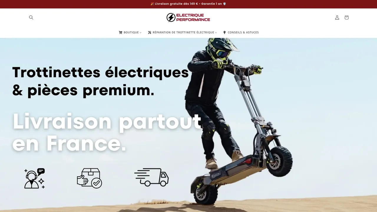 Screenshot de Electrique Performance