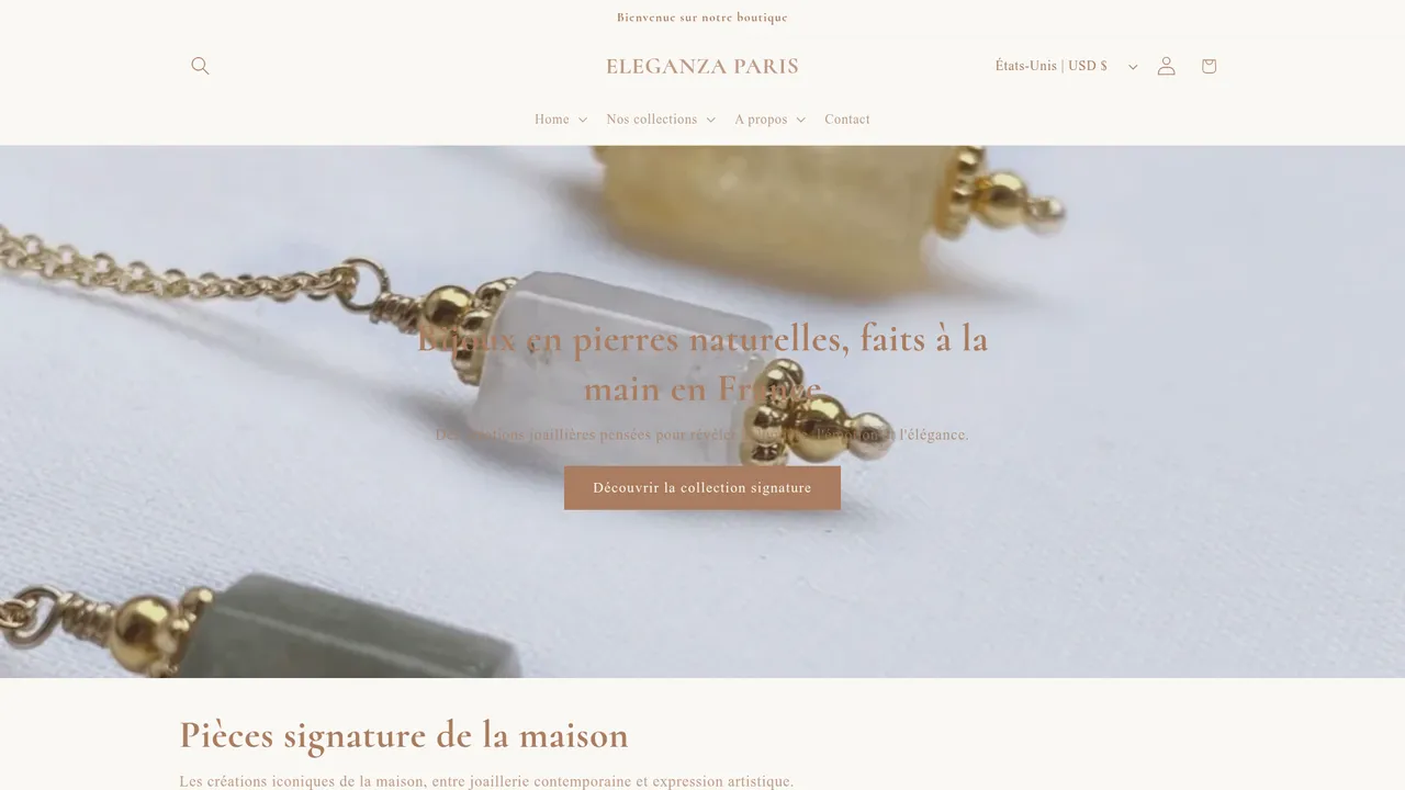 Screenshot de ELEGANZA PARIS
