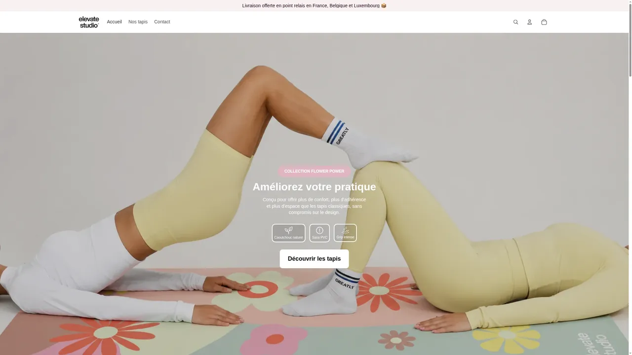 Screenshot de Elevate Studio