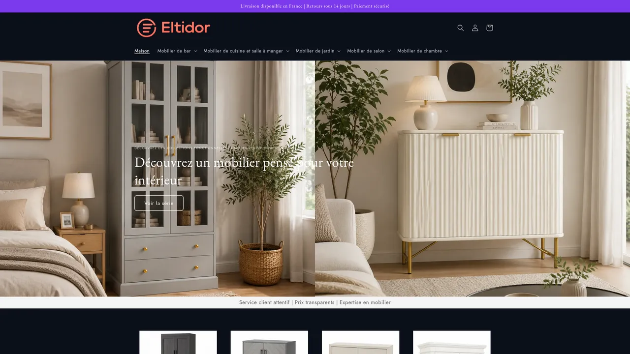 Screenshot de eltidor.com