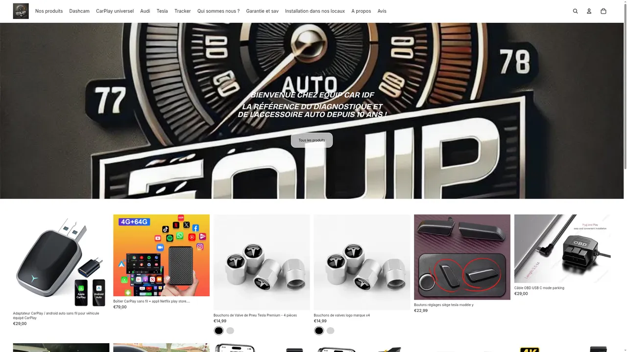 Screenshot de Equip car idf