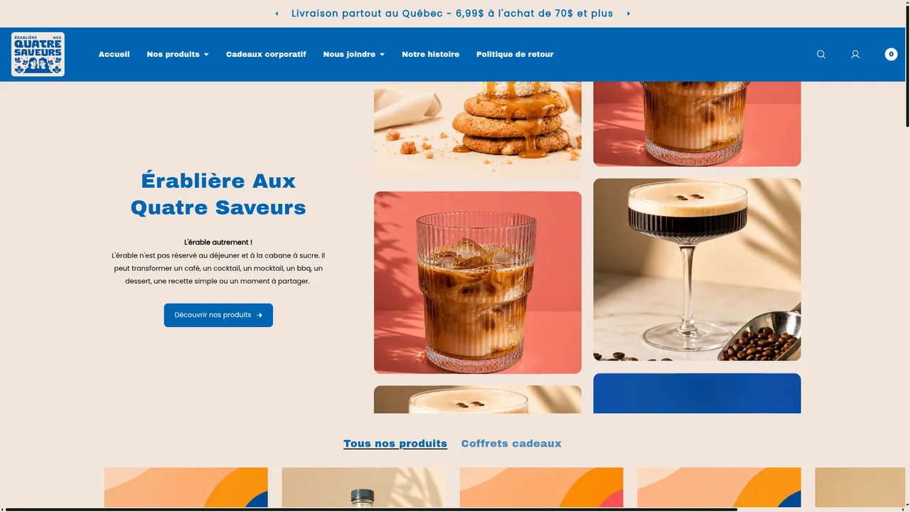 Screenshot de Érablière aux quatre saveurs