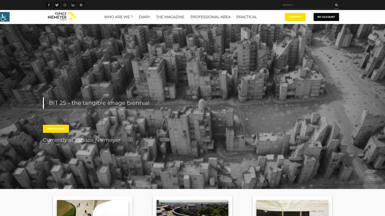 Screenshot de Espace Niemeyer Paris