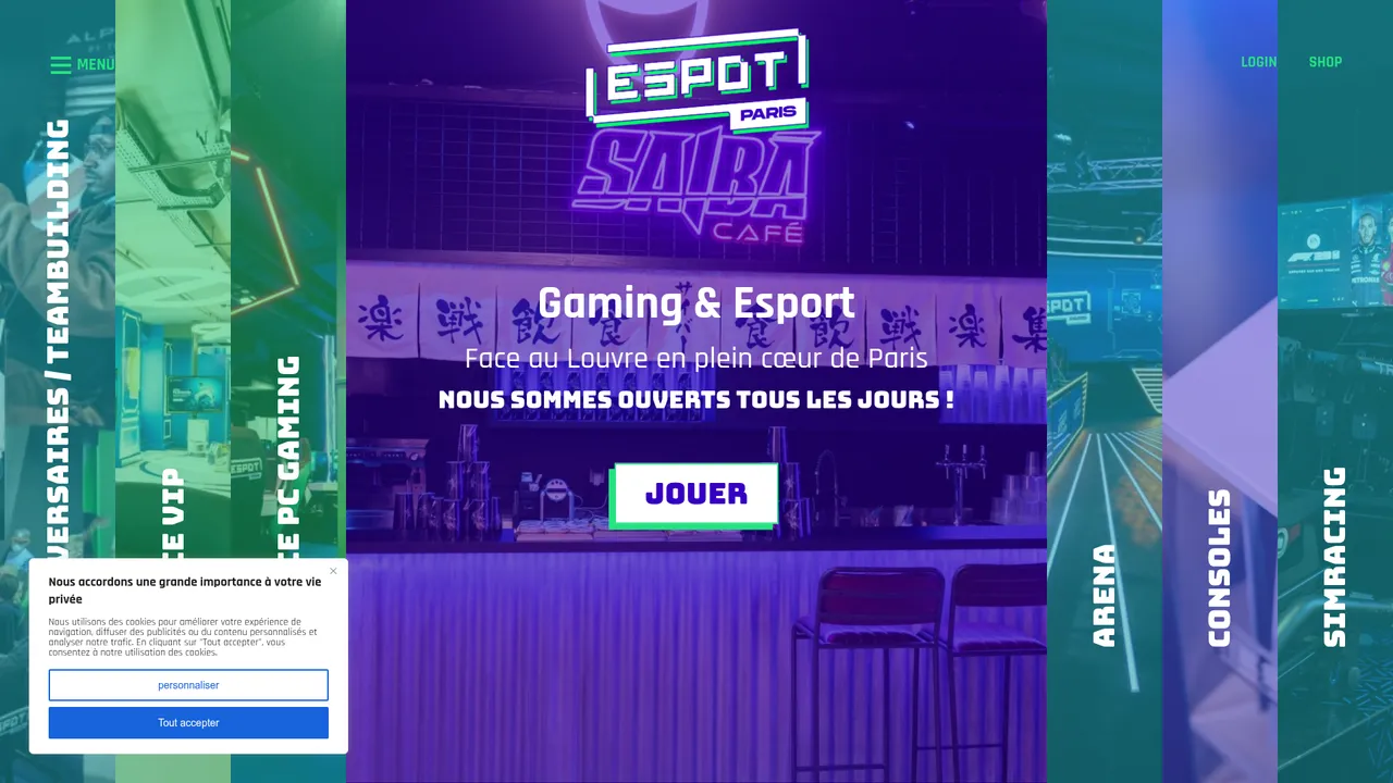 Screenshot de Espot Paris