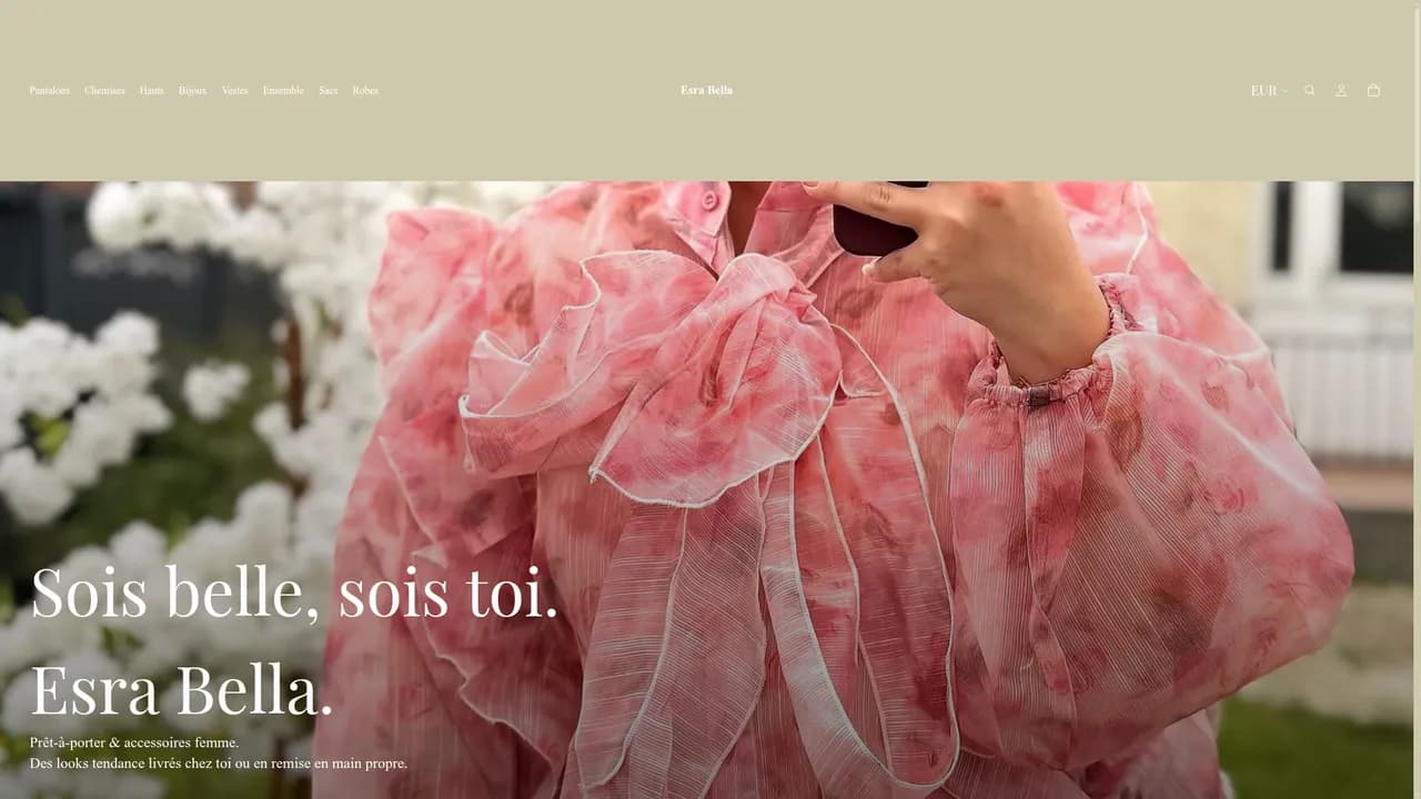 Screenshot de Esrabella.com