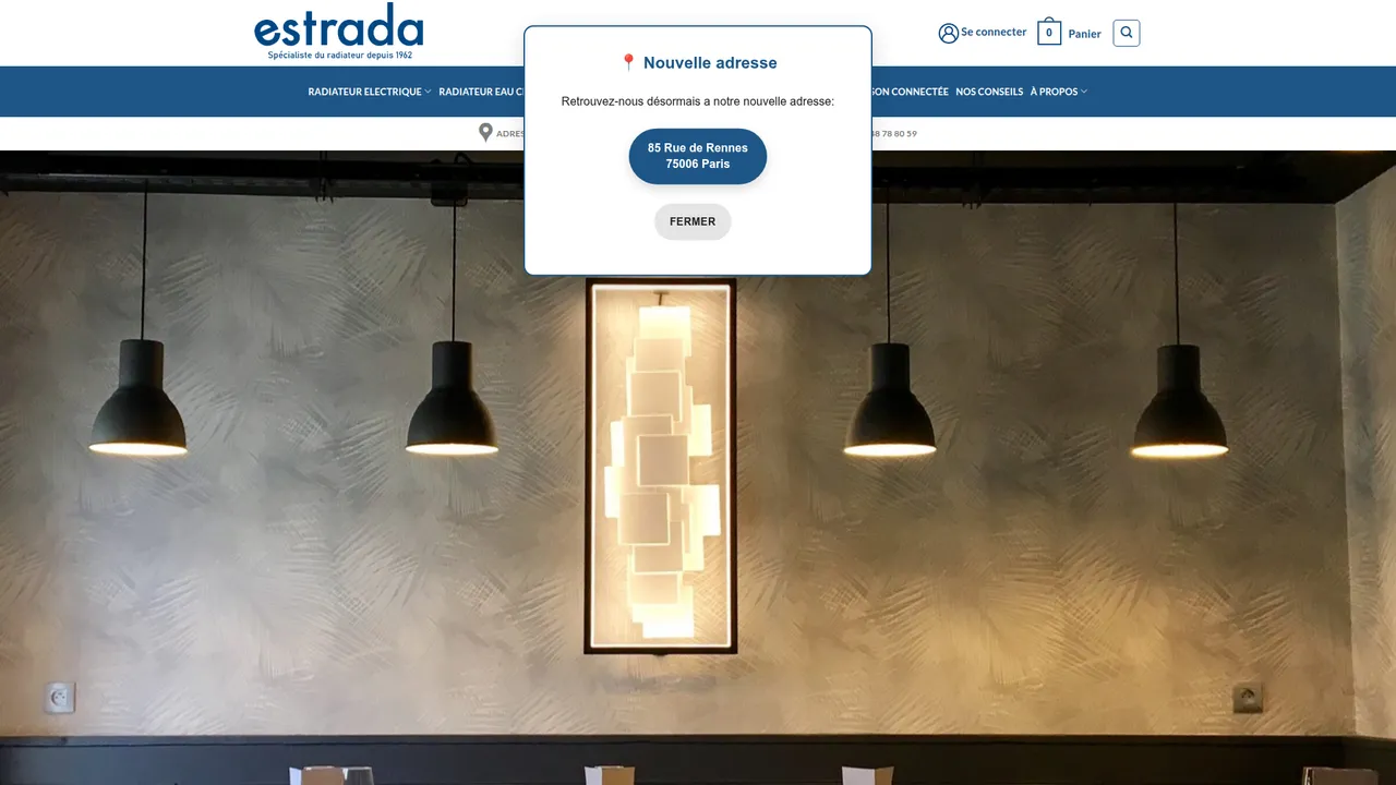 Aperçu du site Estrada