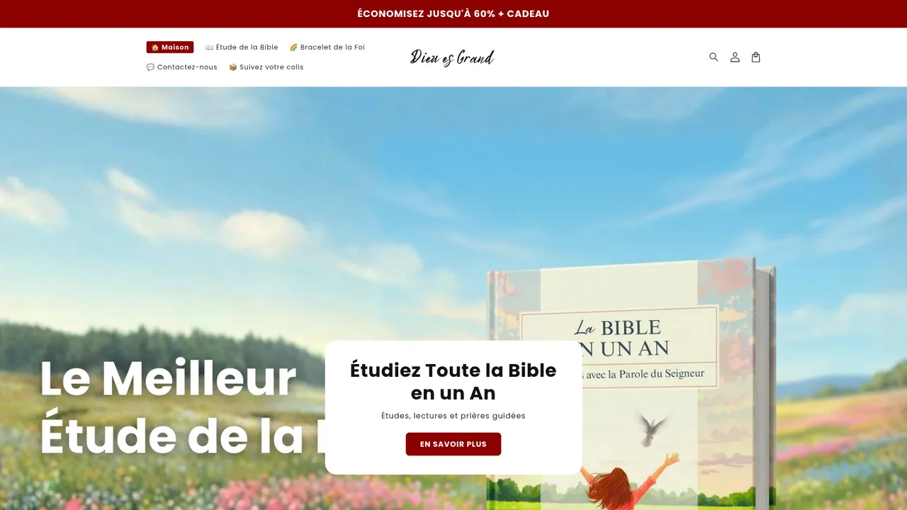 Aperçu du site etudedelabible.com