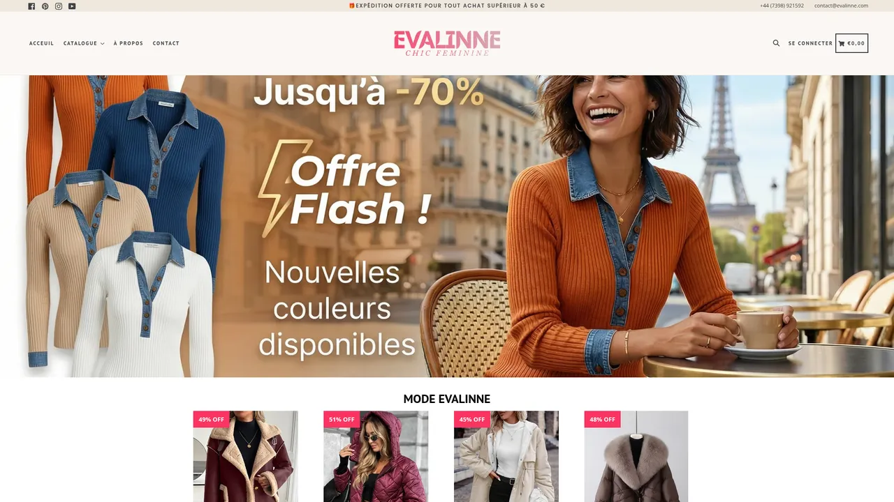 Screenshot de Evalinne