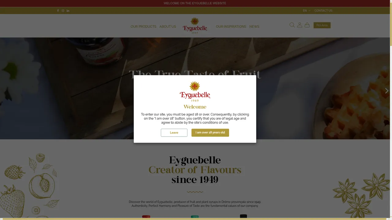 Aperçu du site Eyguebelle