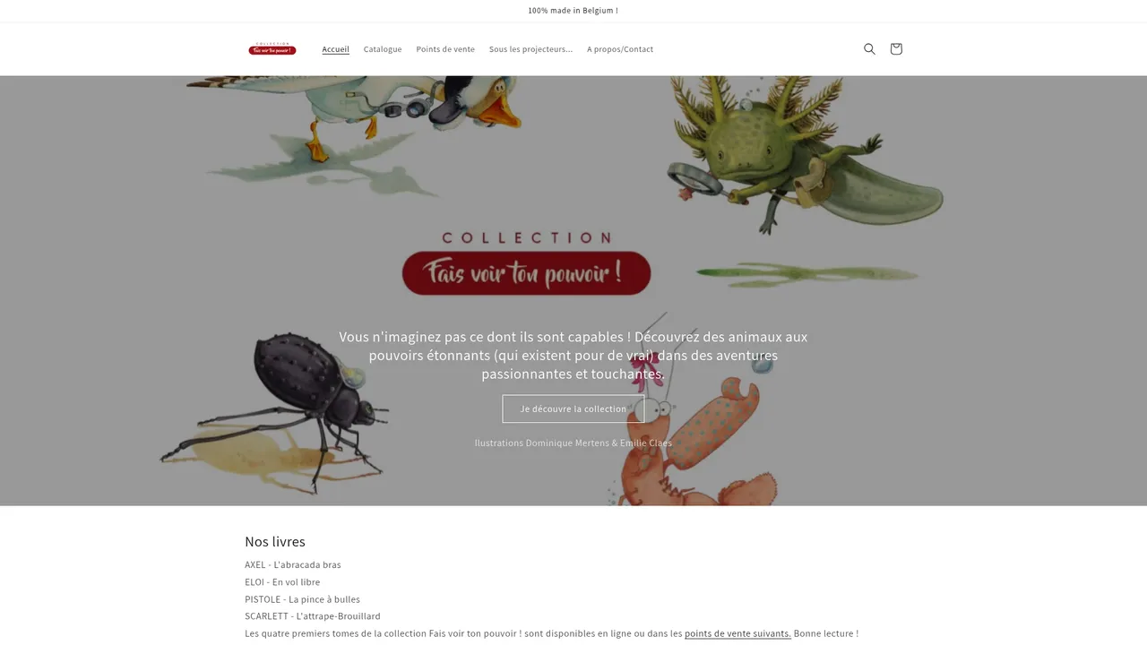Aperçu du site faisvoirtonpouvoir.com