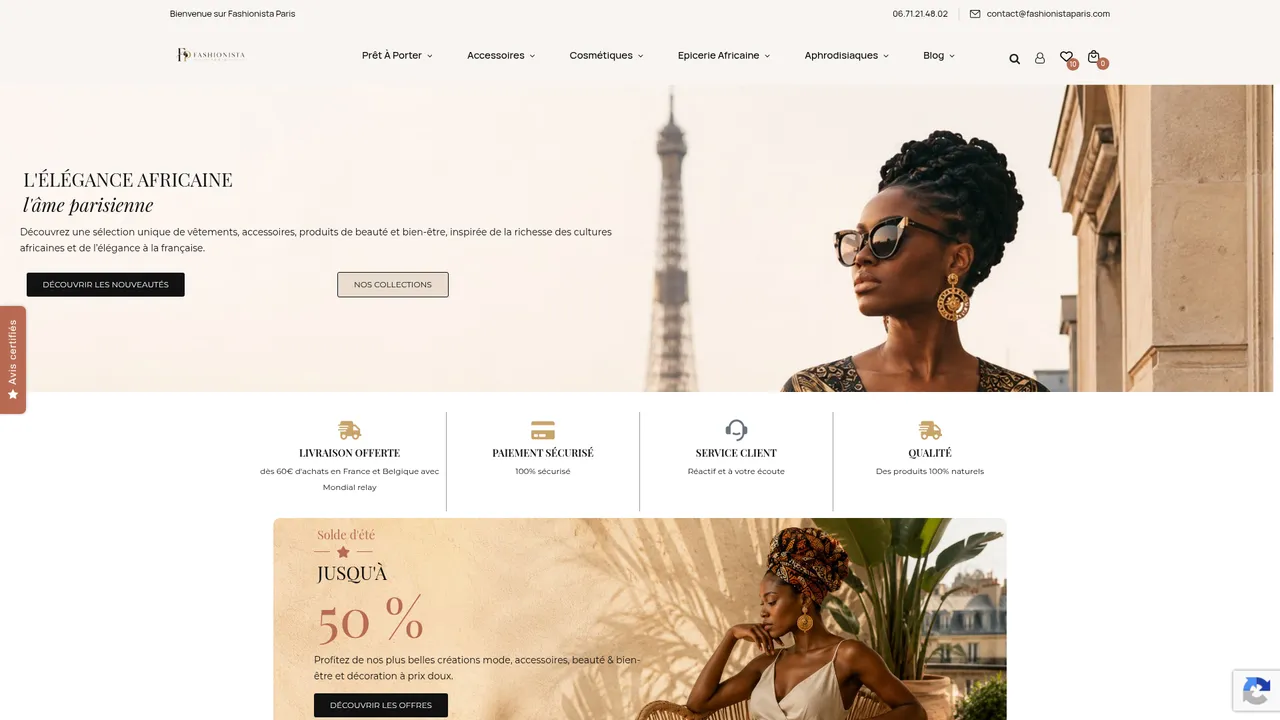 Screenshot de Fashionista Paris : mode, vêtements, accessoires