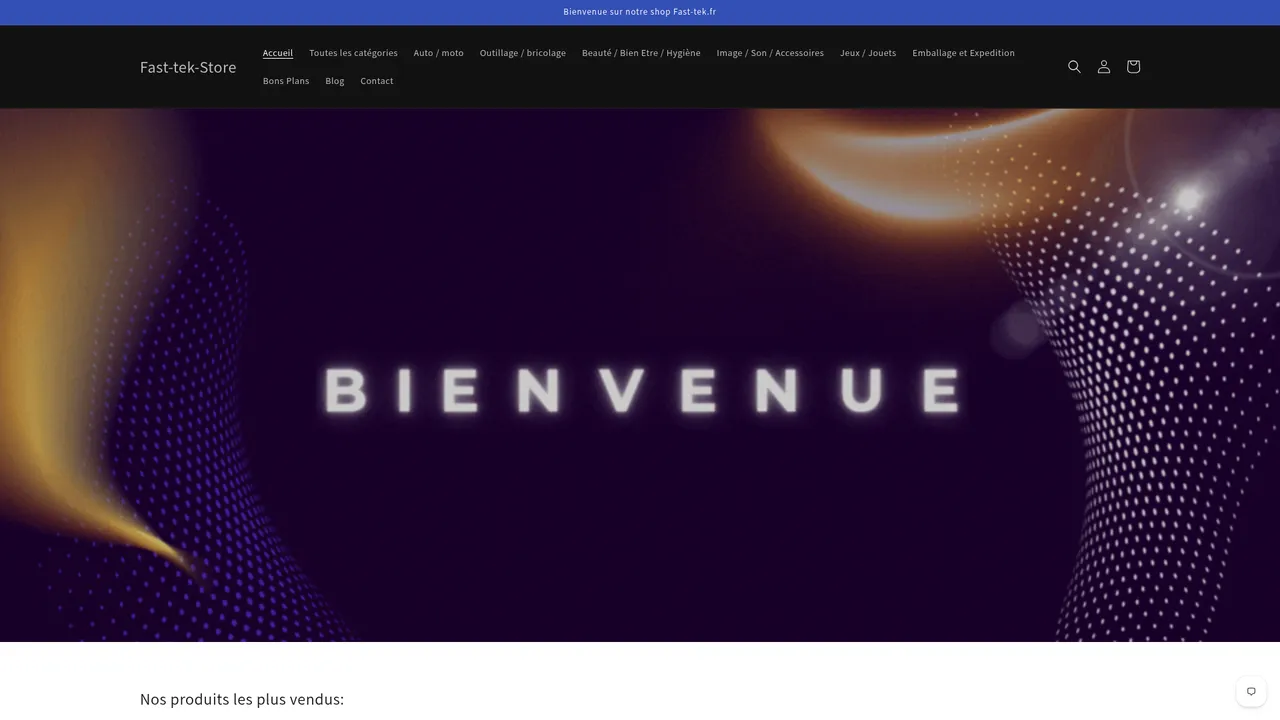 Aperçu du site fast-tek.fr