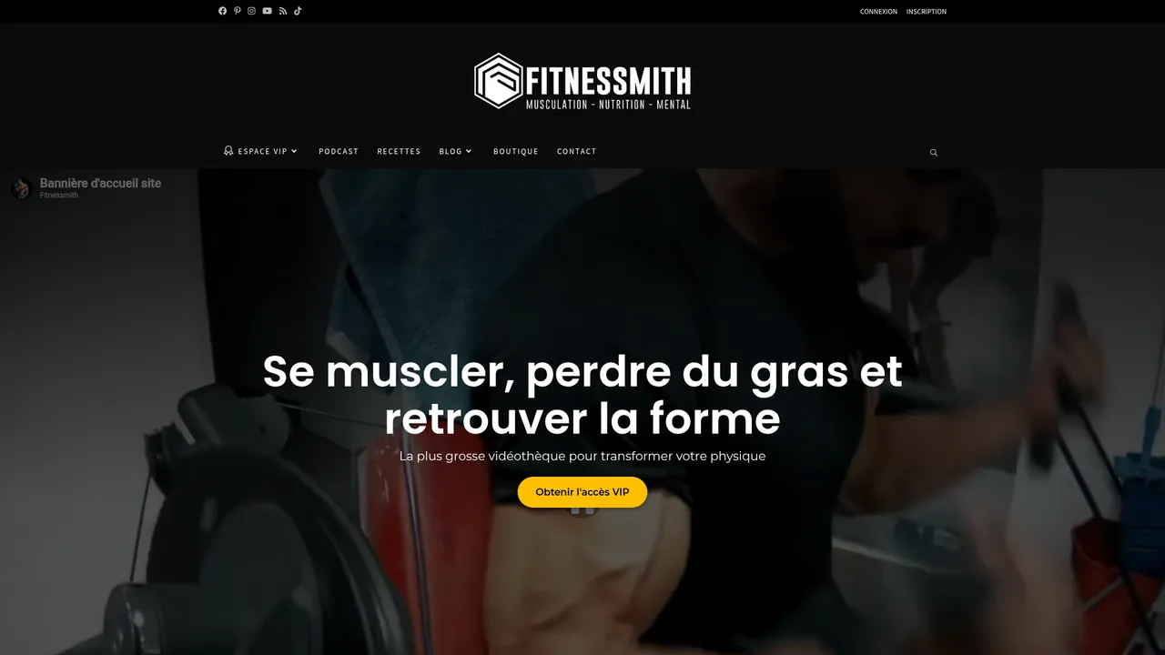 Screenshot de Fitnessmith