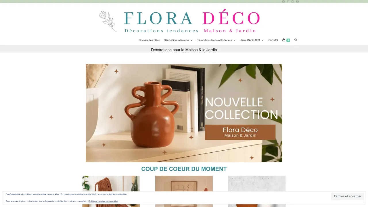 Screenshot de Flora Déco