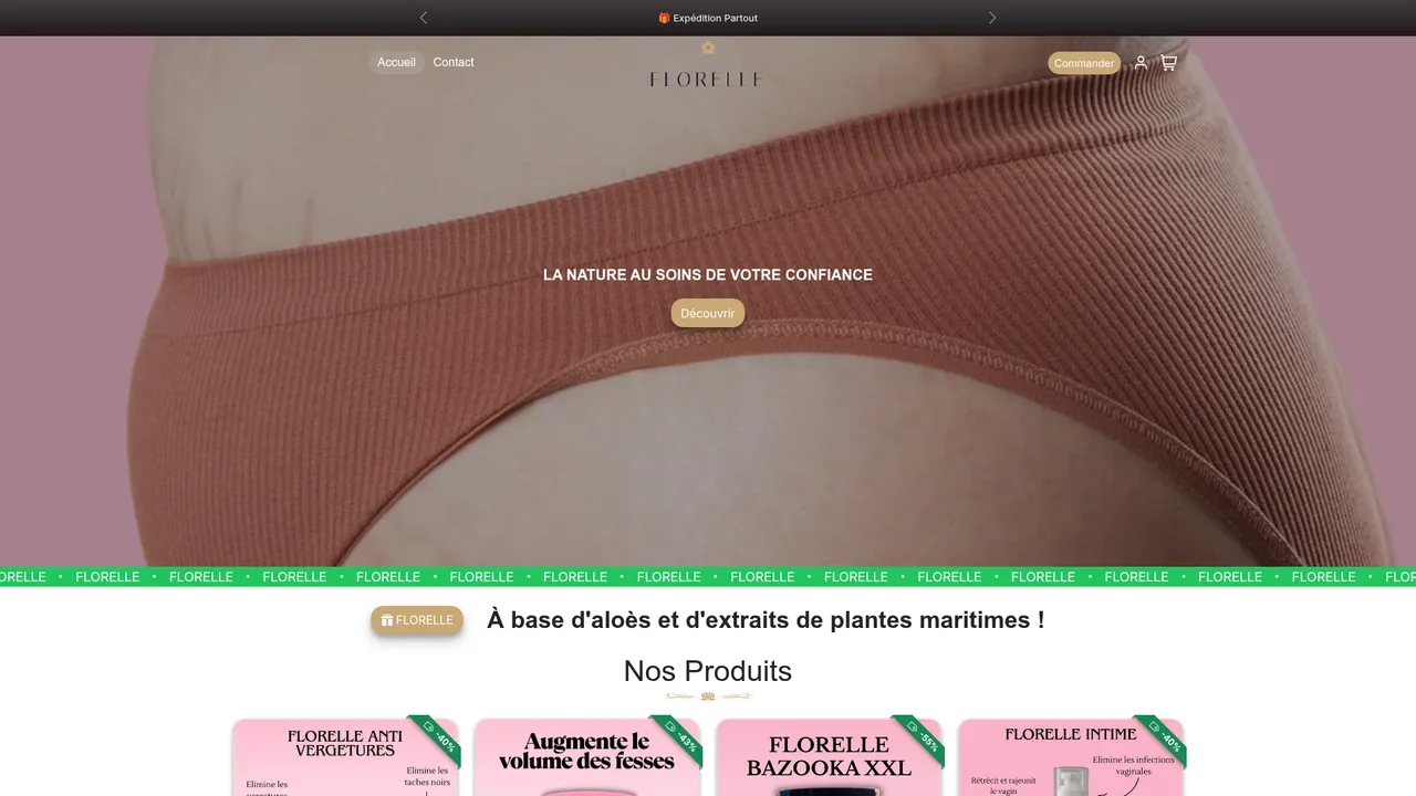 Screenshot de Florelle - éliminez les vergetures