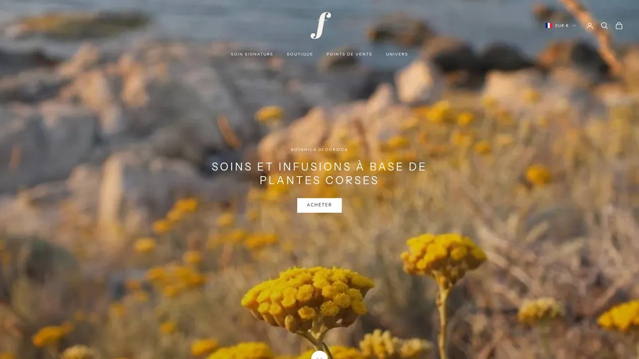 Aperçu du site Flori