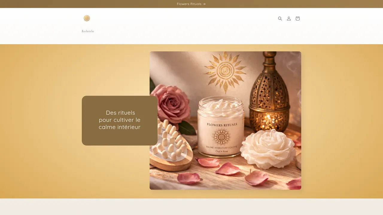 Screenshot de Flowers Rituals