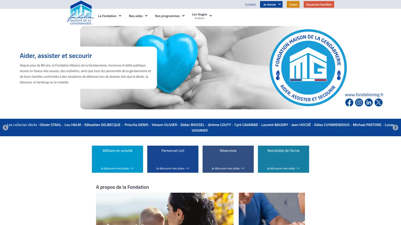 Screenshot de FondationMg