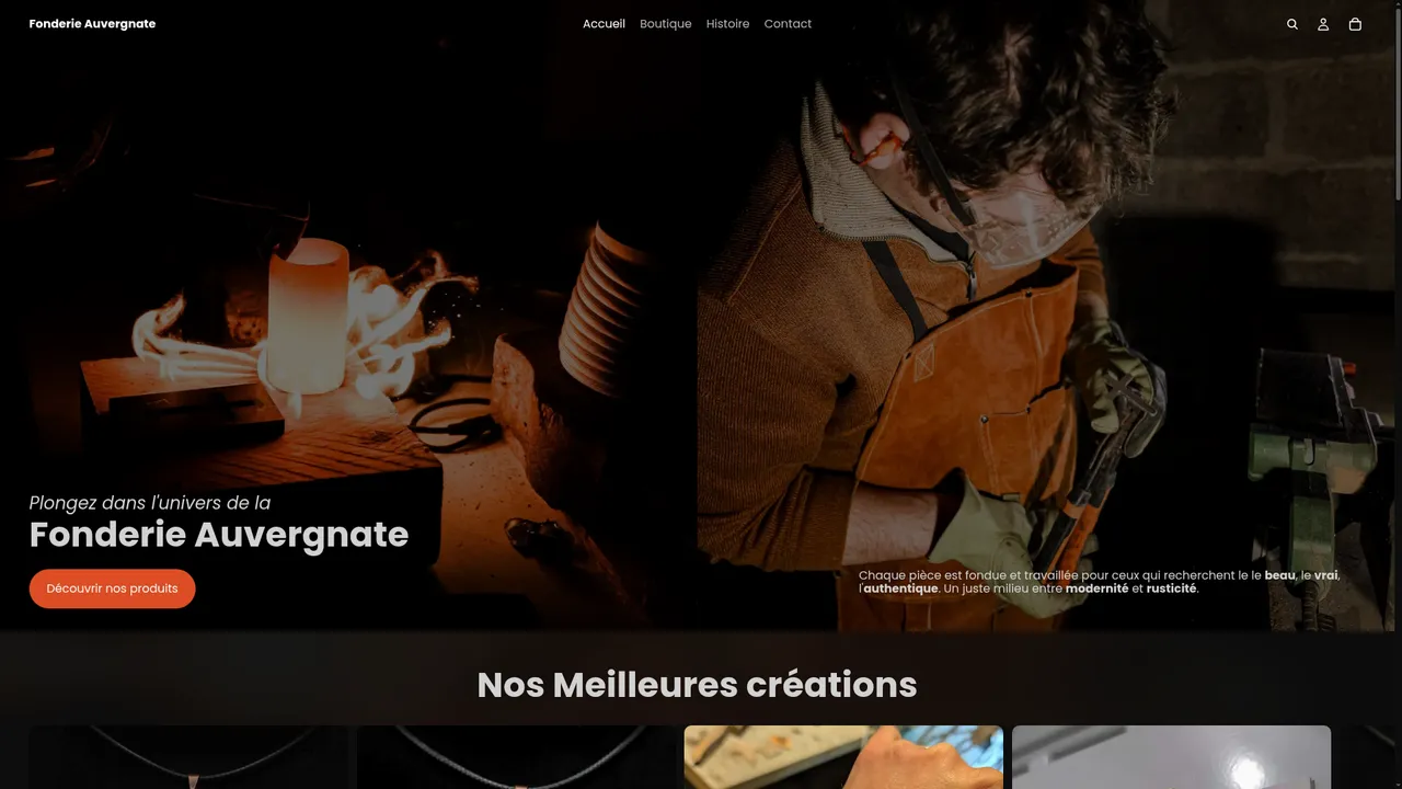 Screenshot de Fonderie Auvergnate